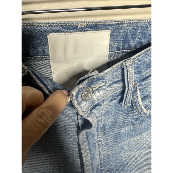 Mother Superior Jeans Tomcat The Confession High Rise Destroyed Jeans 26 - Picture 7 of 16